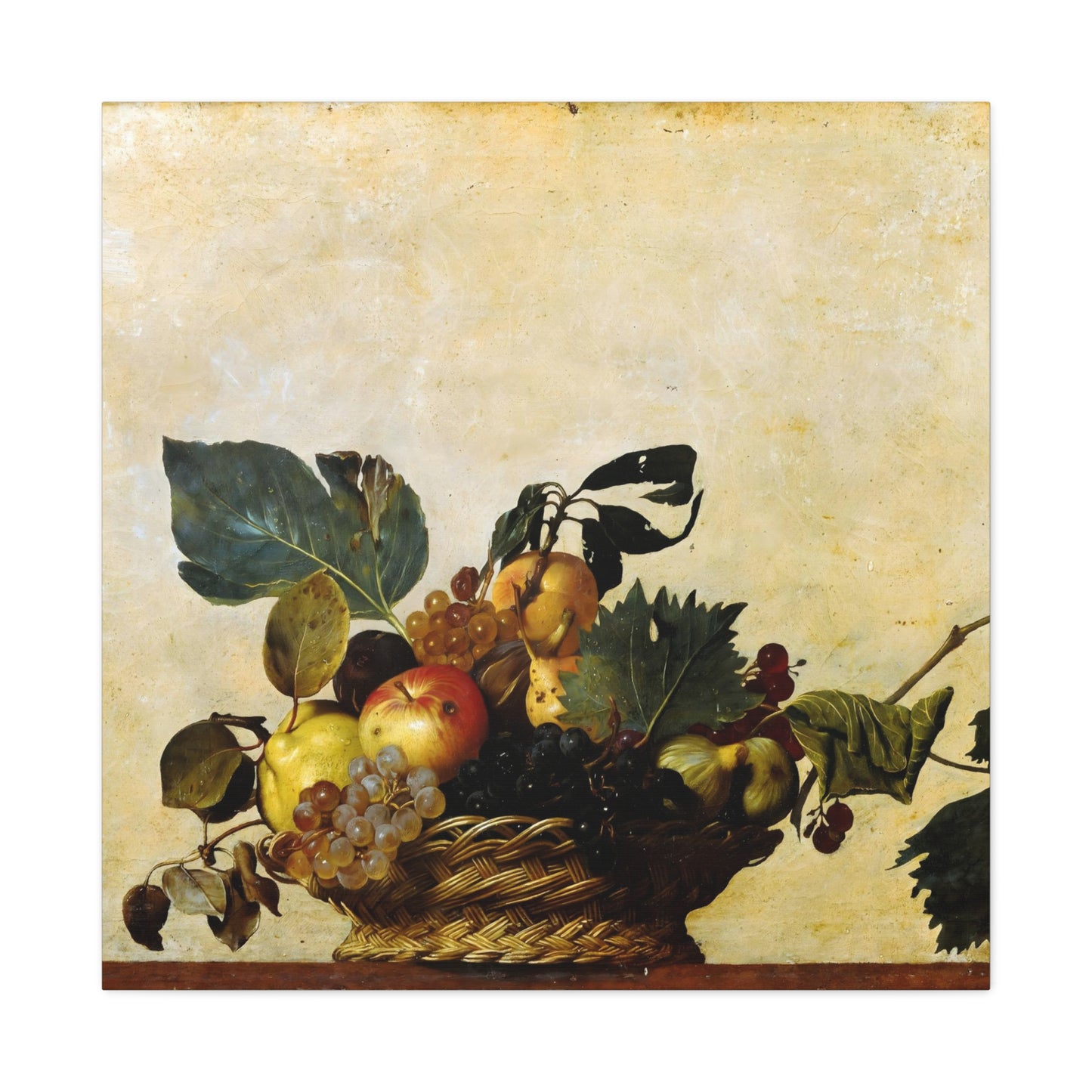 Basket of Fruit By Caravaggio