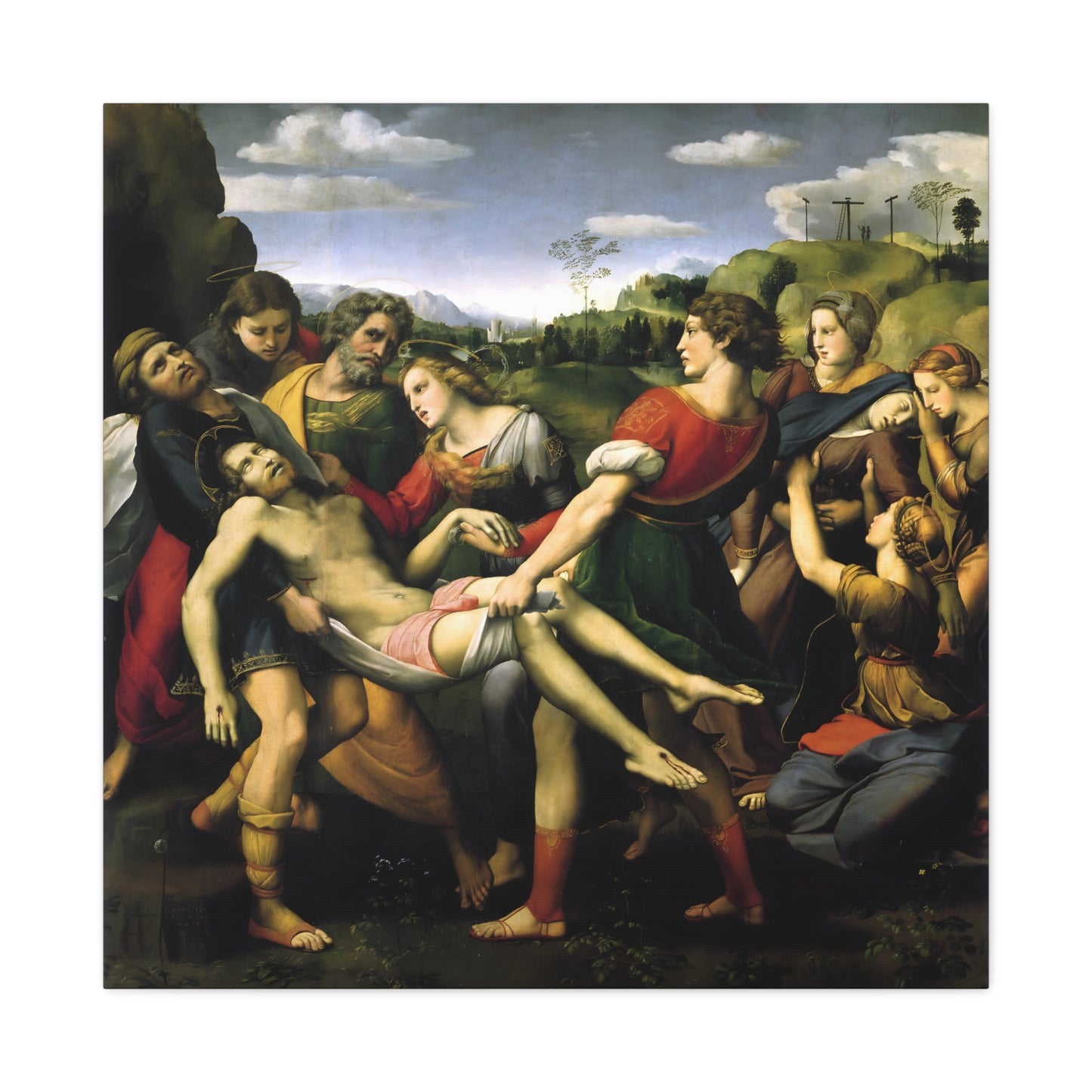 The Deposition By Raphael