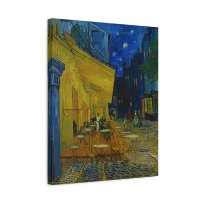 Café Terrace at Night By Vincent van Gogh