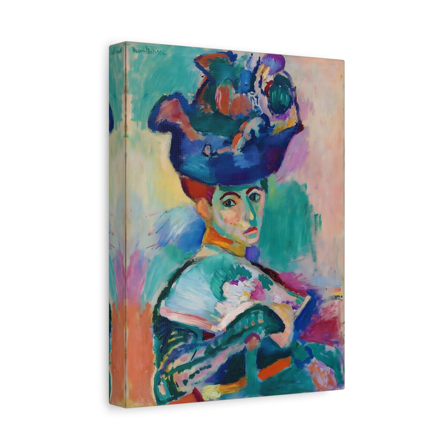 Woman with a Hat By Henri Matisse