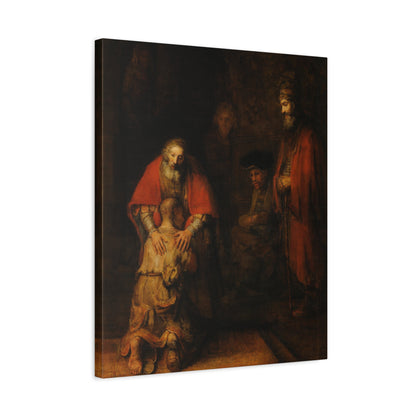 The Return of the Prodigal Son By Rembrandt