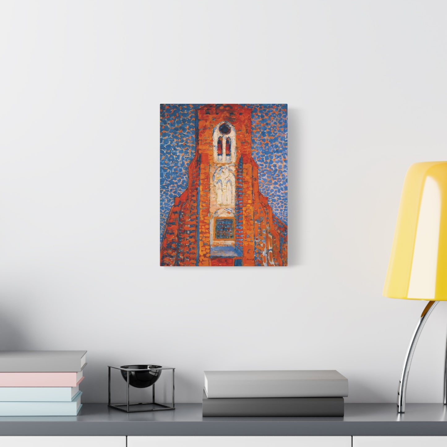 Sun, Church in Zeeland By Mondrian