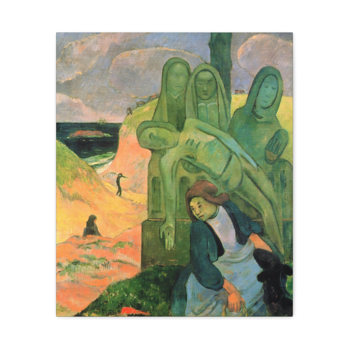 The Green Christ By Eugène Henri Paul Gauguin