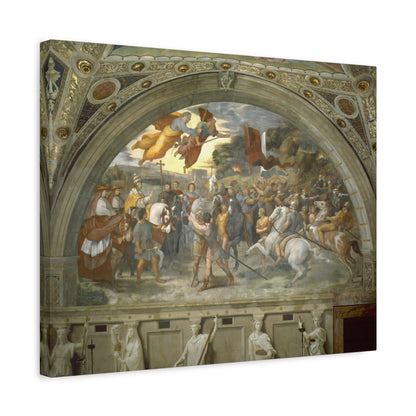 The Meeting of Leo the Great and Attila By Raphael