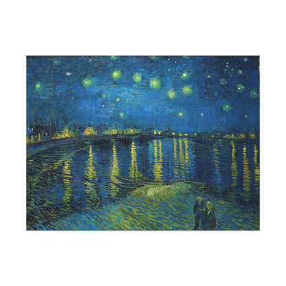 Starry Night over the Rhône By Vincent van Gogh