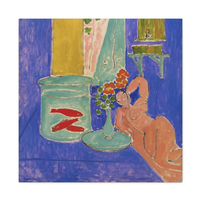 Goldfish and Sculpture By Henri Matisse