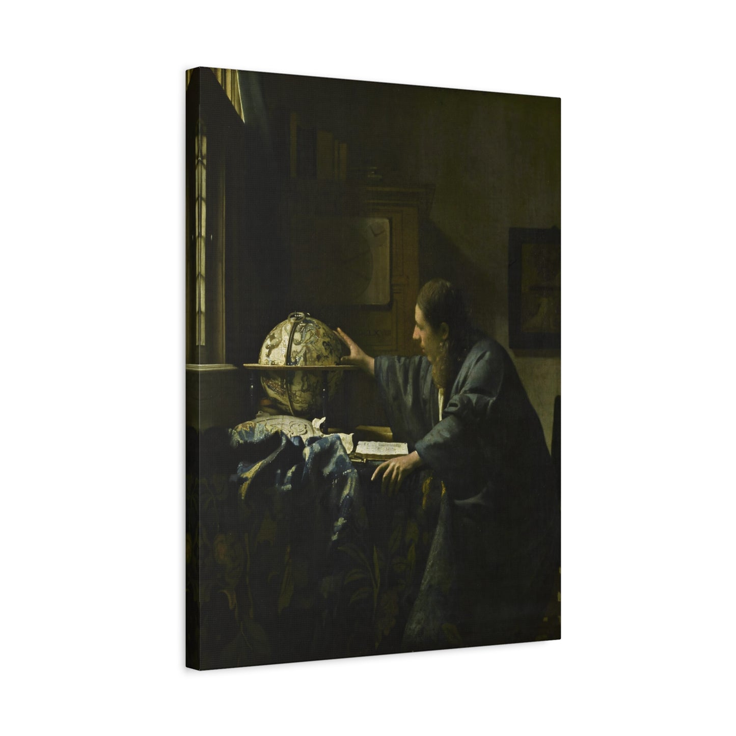 The Astronomer By Johannes Vermeer