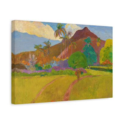 Tahitian Landscape By Eugène Henri Paul Gauguin