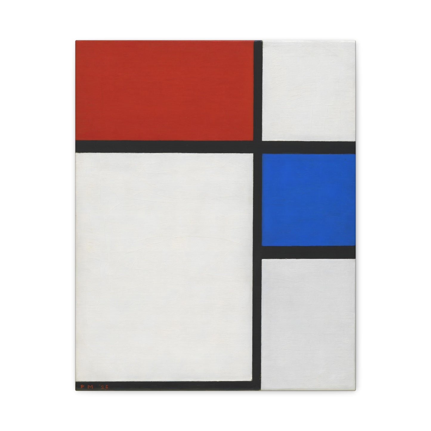 Composition No. II By Piet Mondrian