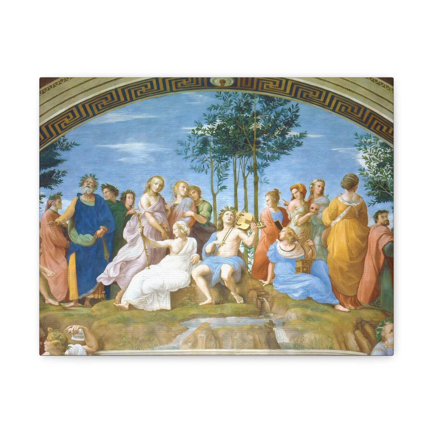 The Parnassus By Raphael