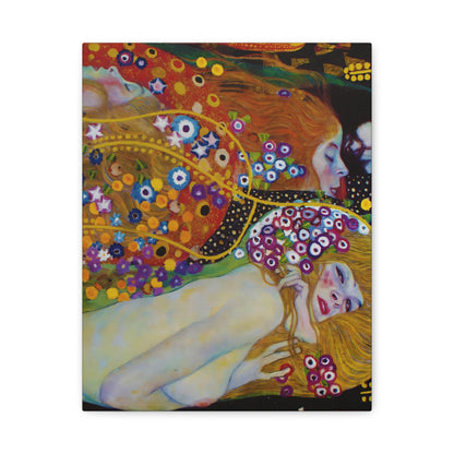 Water Serpents I By Gustav Klimt