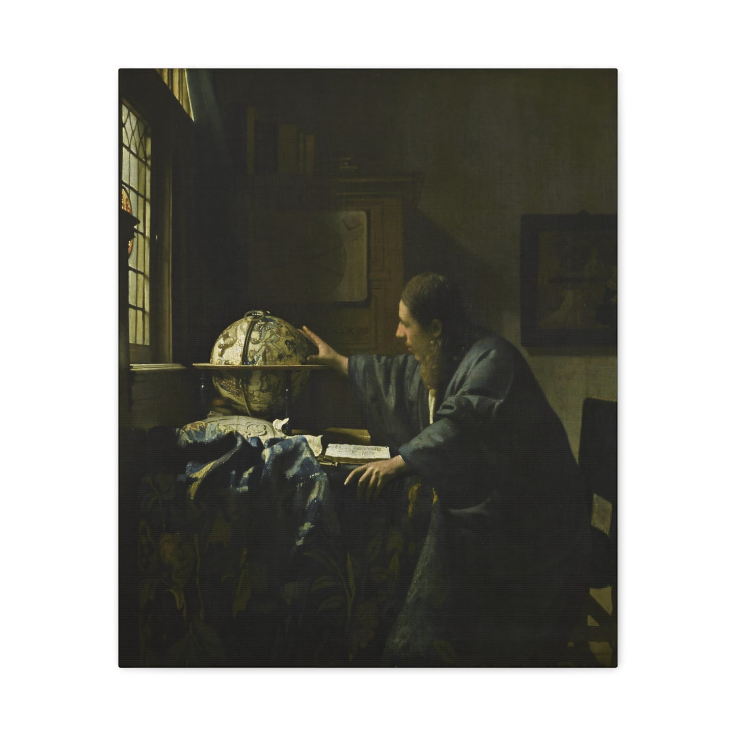 The Astronomer By Johannes Vermeer