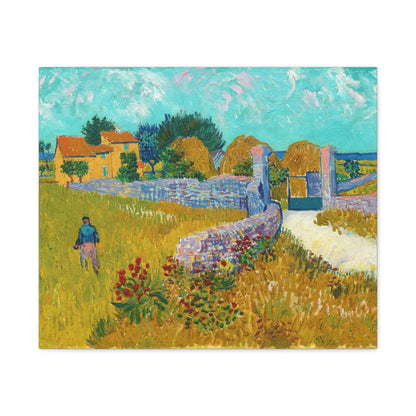 Farmhouse in Provence By Vincent van Gogh