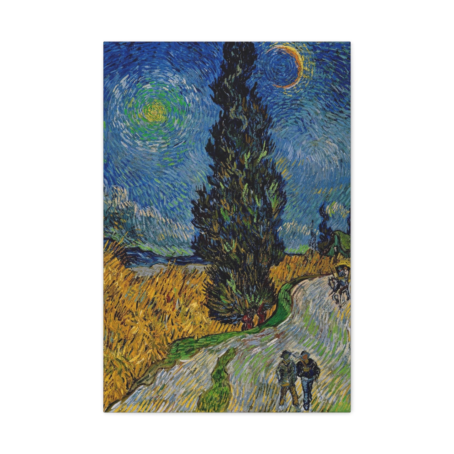 Road with Cypress and Star By Vincent van Gogh