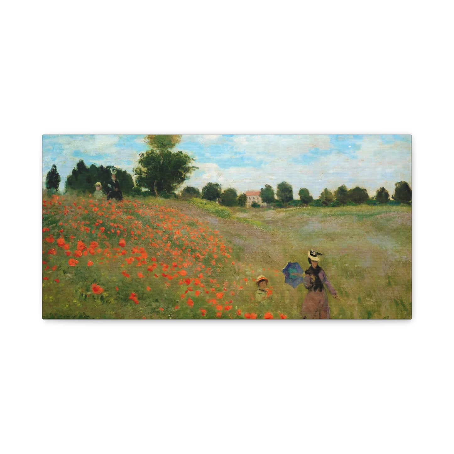 Les Coquelicots (Poppies) By Claude Monet