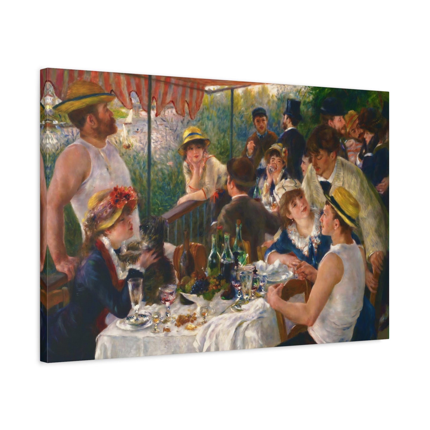 Luncheon of the Boating Party By Pierre-Auguste Renoir