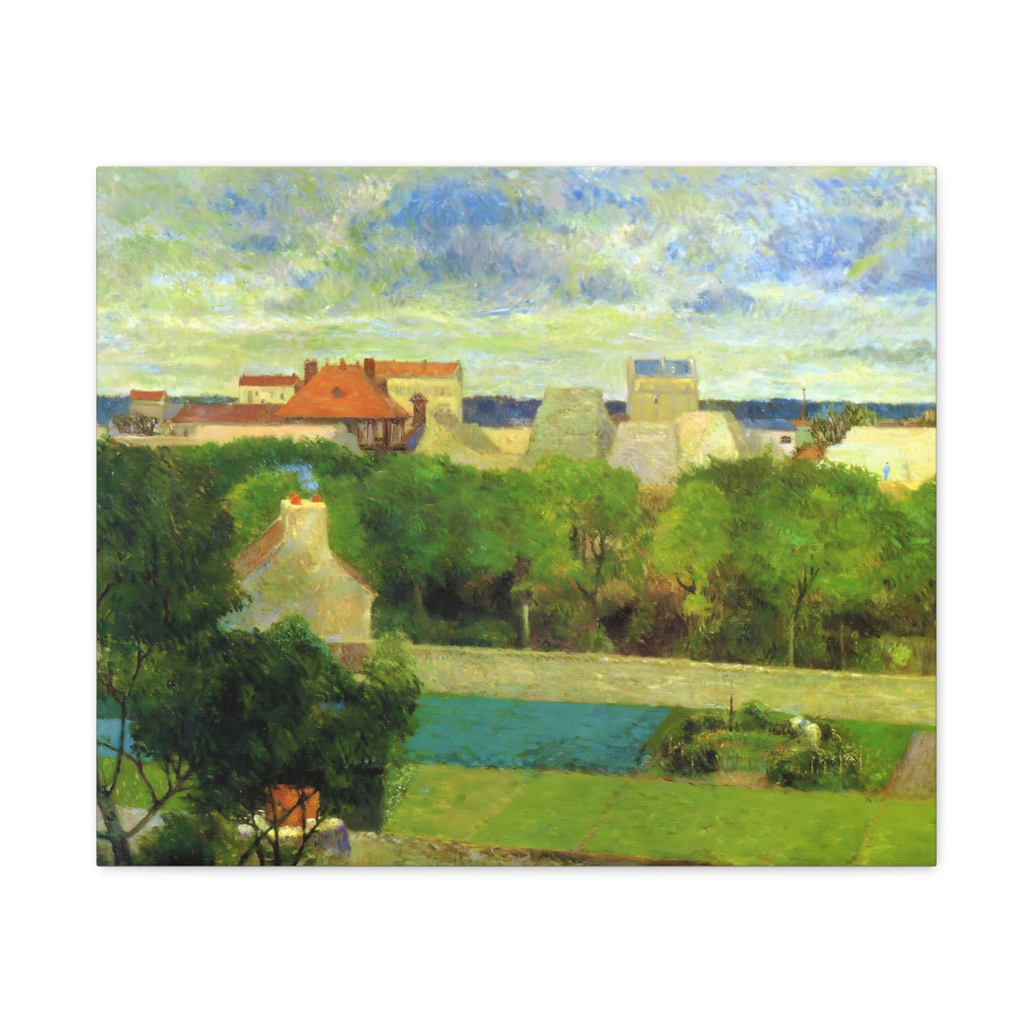 The Market Gardens of Vaugirard By Eugène Henri Paul Gauguin