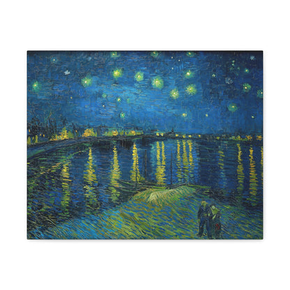 Starry Night over the Rhône By Vincent van Gogh