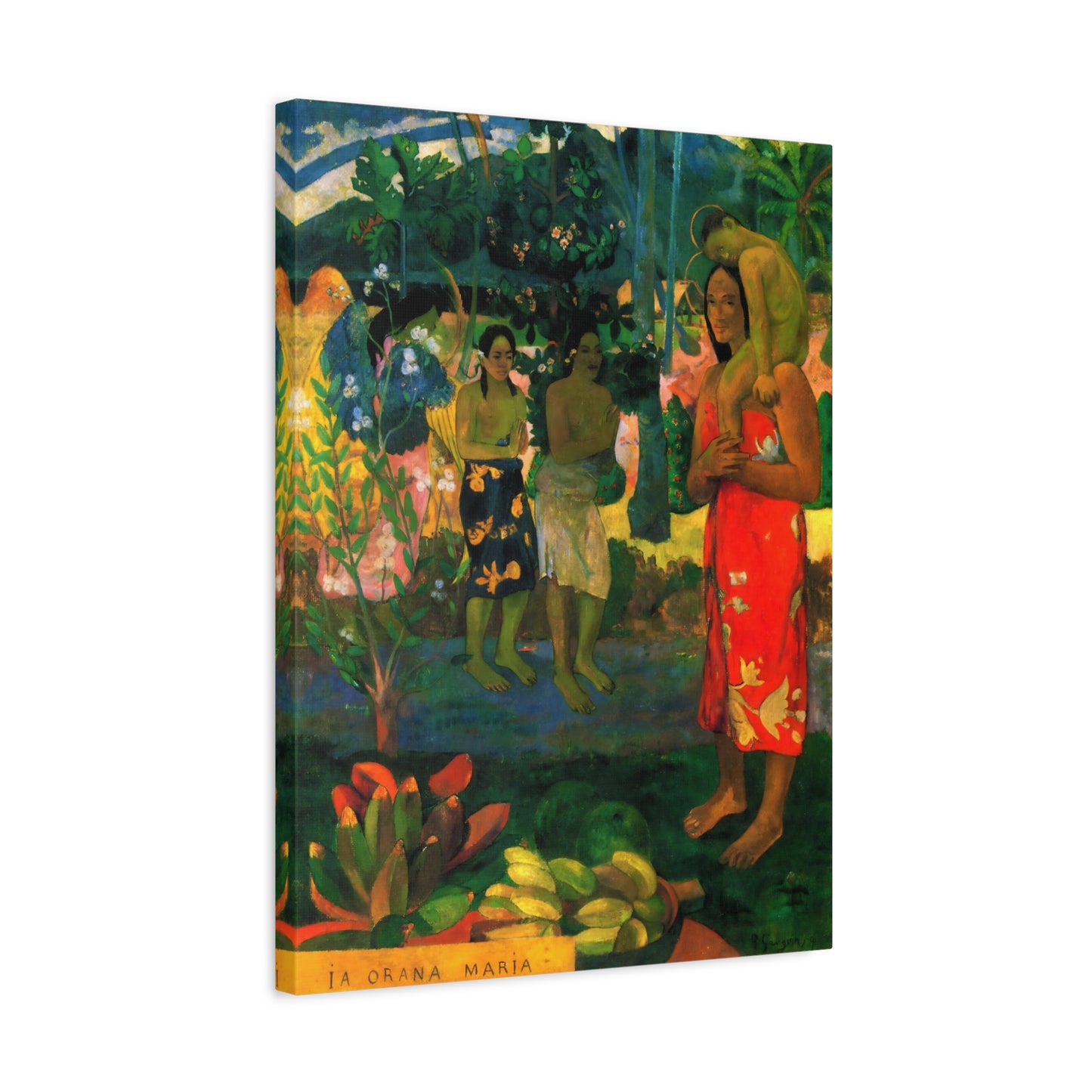 Ia Orana Maria By Eugène Henri Paul Gauguin