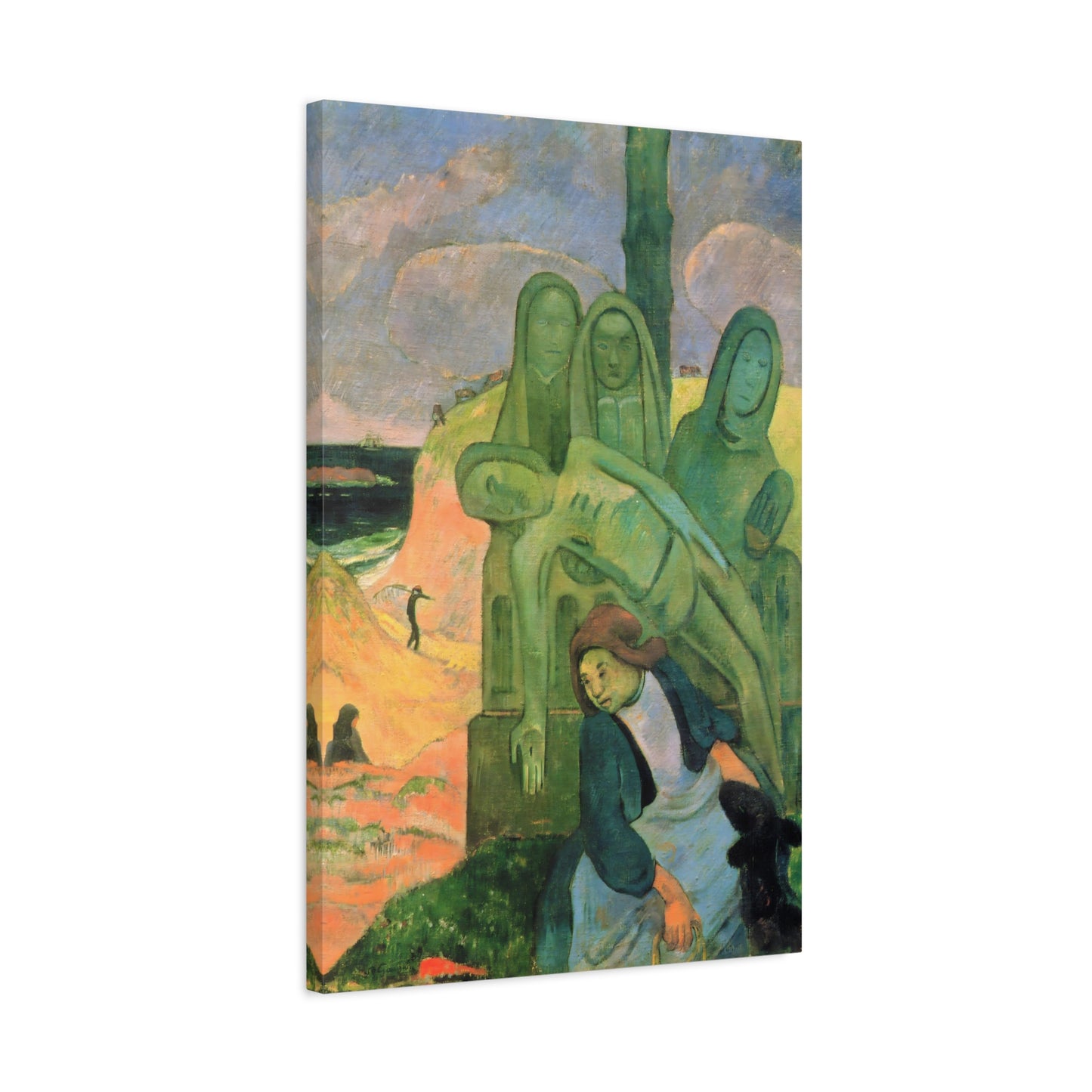 The Green Christ By Eugène Henri Paul Gauguin