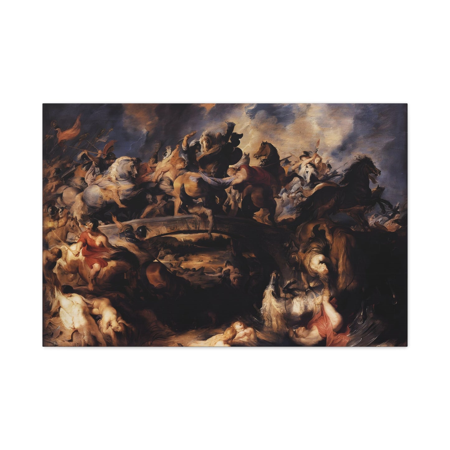 The Battle of the Amazons By Peter Paul Rubens