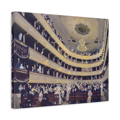 The Old Burgtheater By Gustav Klimt