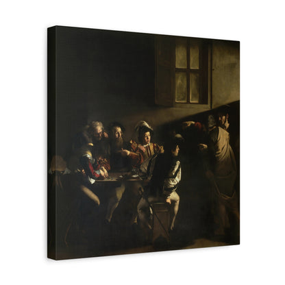 The Calling of St. Matthew By Caravaggio