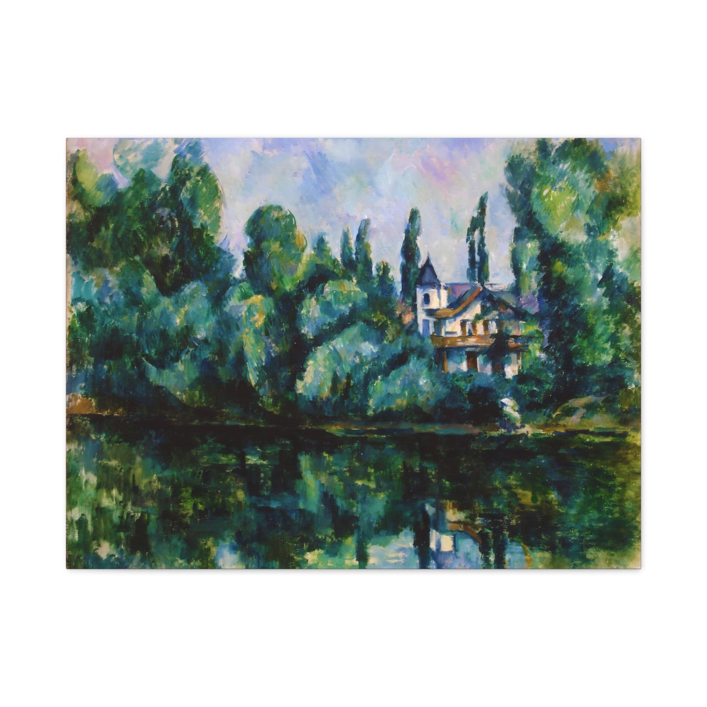 Banks of the Marne By Paul Cézanne