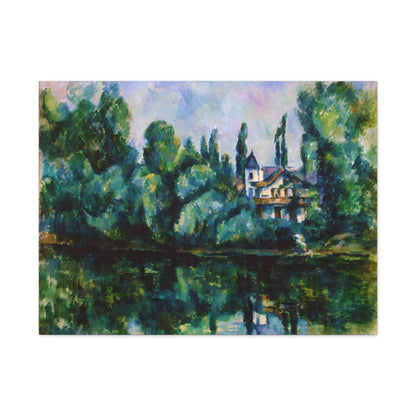 Banks of the Marne By Paul Cézanne