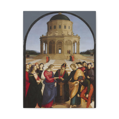 The Marriage of the Virgin By Raphael