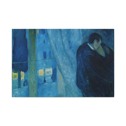 Kiss by the Window By Edvard Munch