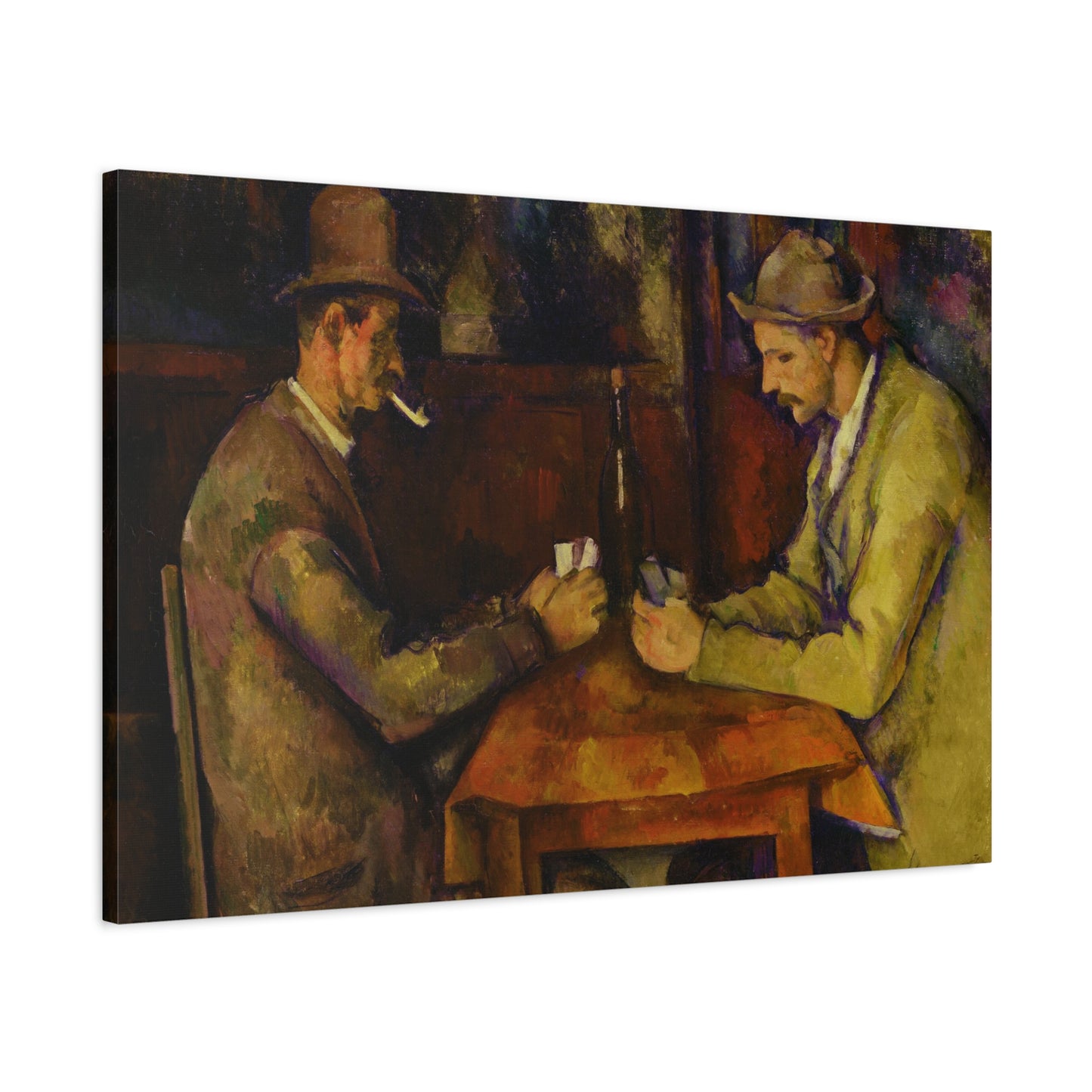 The Card Players By Paul Cézanne