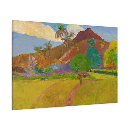 Tahitian Landscape By Eugène Henri Paul Gauguin