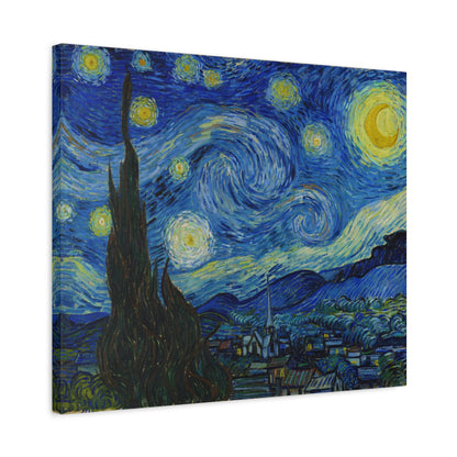 The Starry Night By Vincent van Gogh