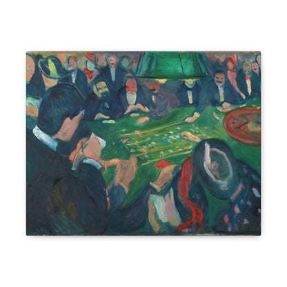 By the Roulette By Edvard Munch