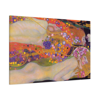 Water Serpents II By Gustav Klimt