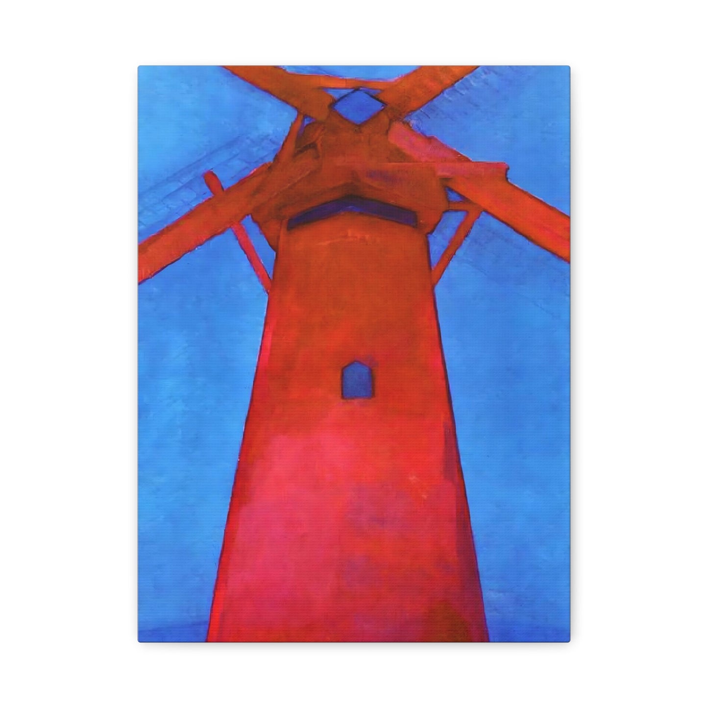 The Red Mill By Piet Mondrian