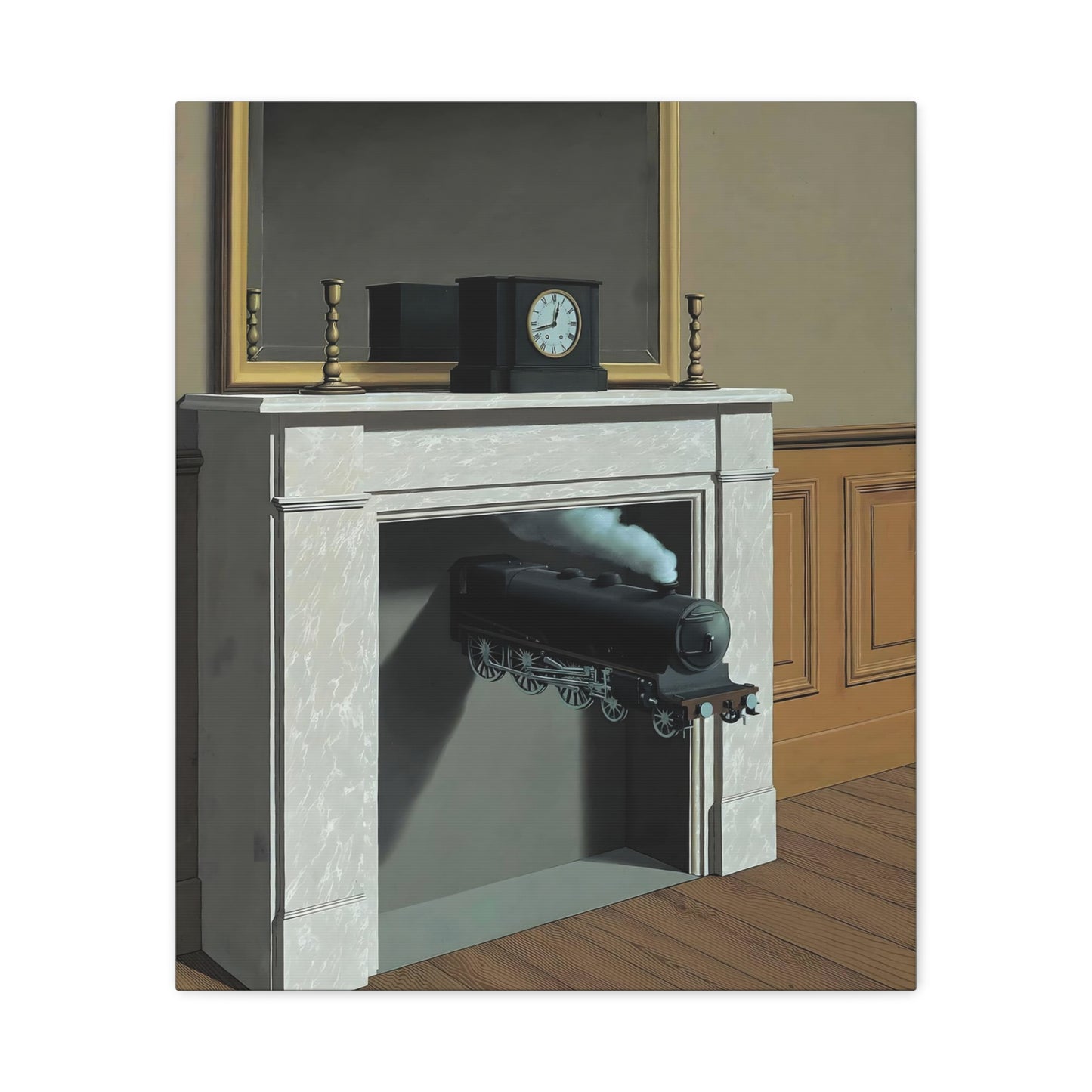 Time Transfixed By René Magritte