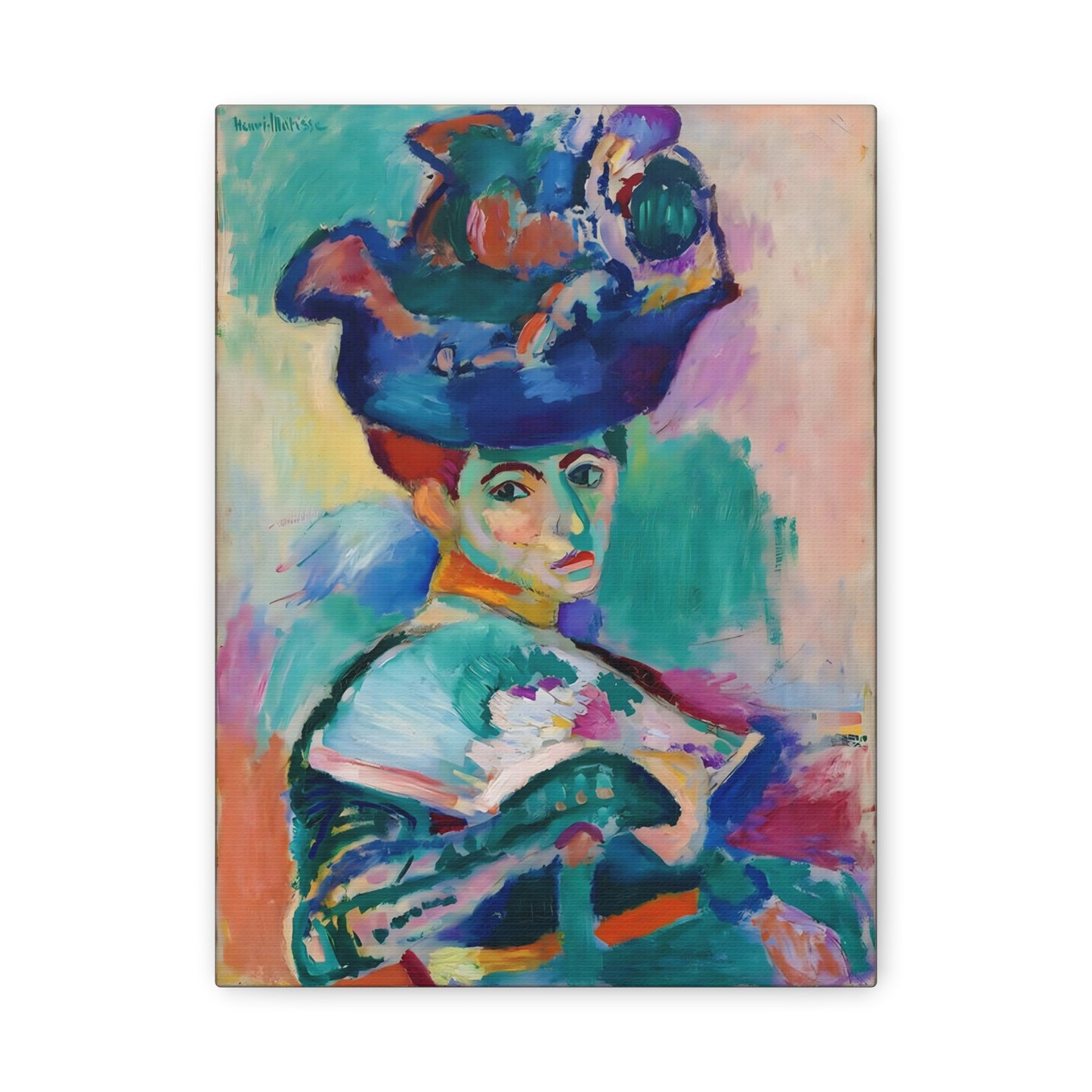 Woman with a Hat By Henri Matisse