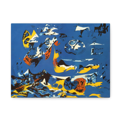 Blue (Moby Dick) By Jackson Pollock