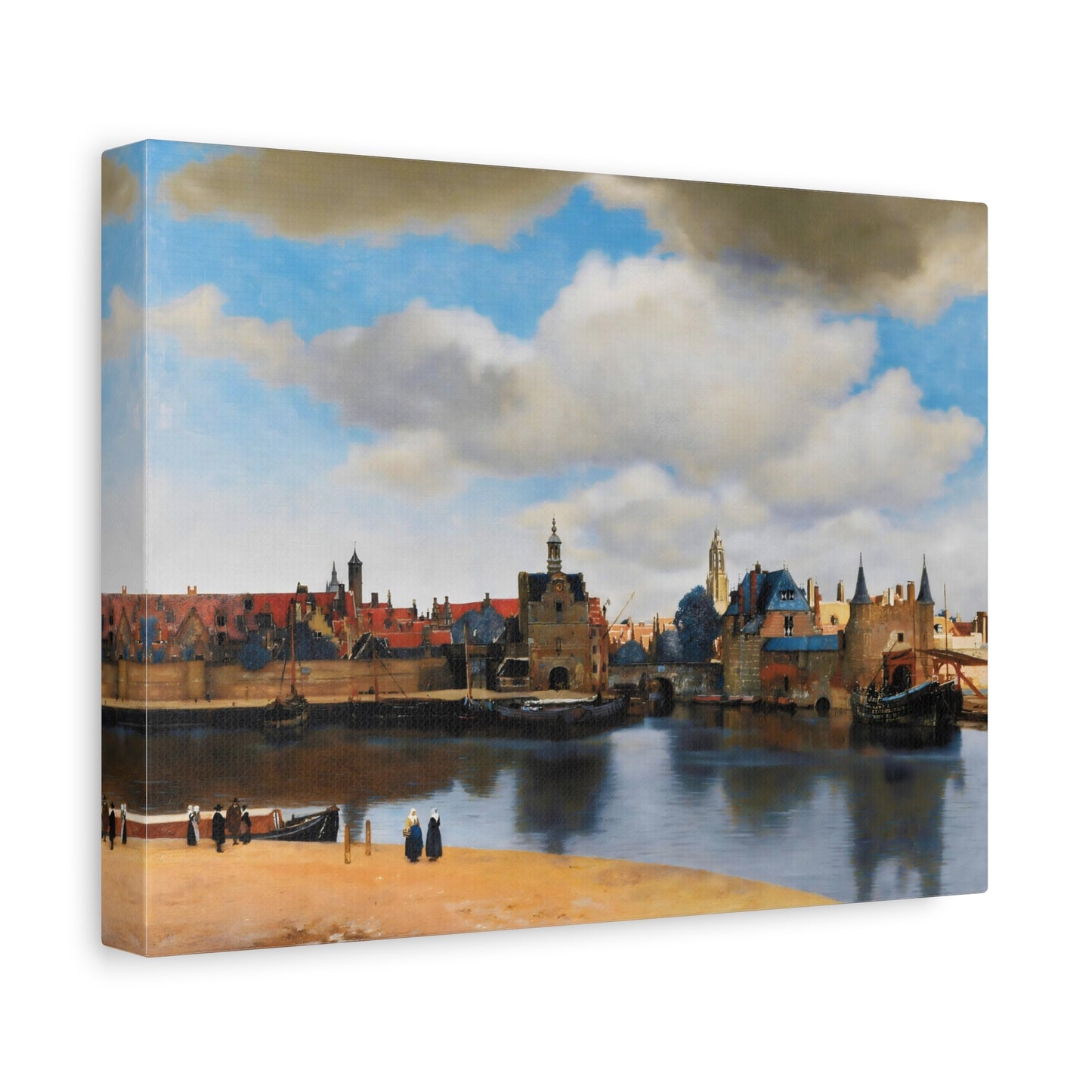 View of Delft By Johannes Vermeer