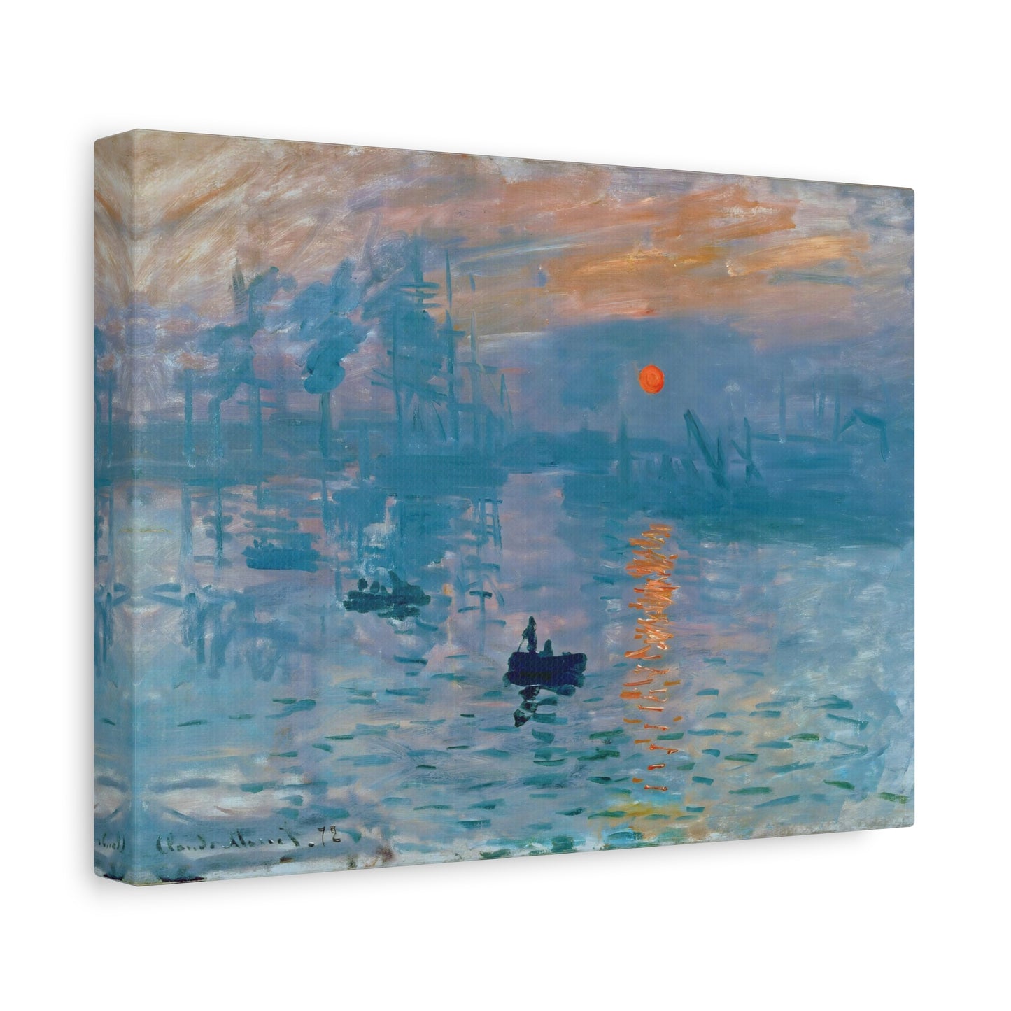 Impression, Sunrise By Claude Monet