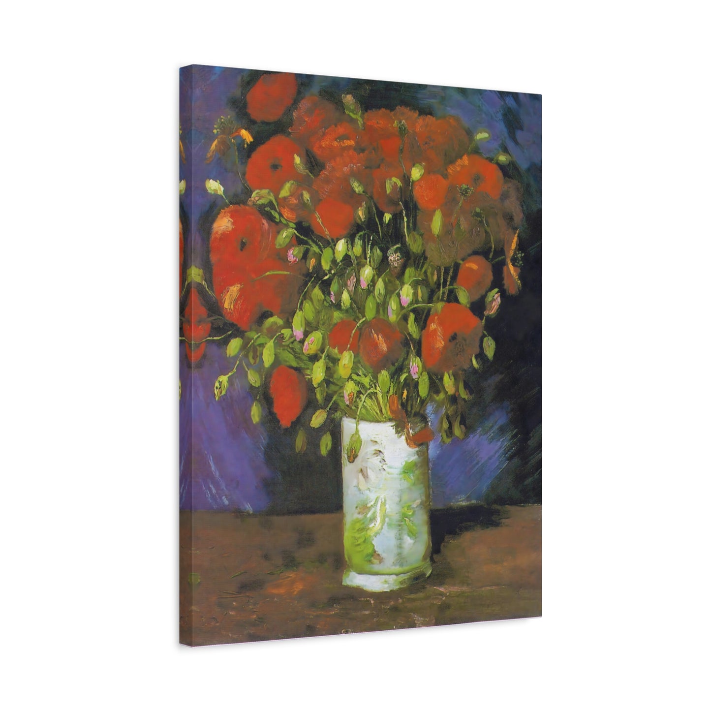 Vase with Poppies By Vincent van Gogh