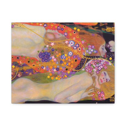 Water Serpents II By Gustav Klimt