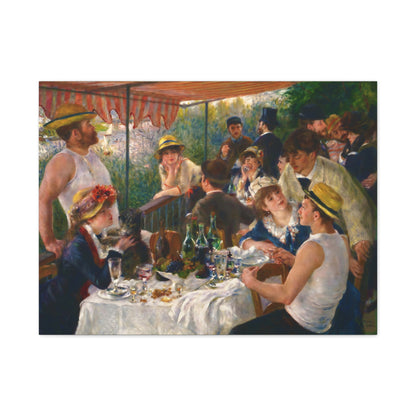 Luncheon of the Boating Party By Pierre-Auguste Renoir