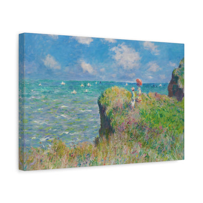 The Cliff Walk at Pourville By Claude Monet