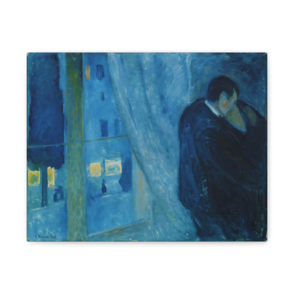 Kiss by the Window By Edvard Munch