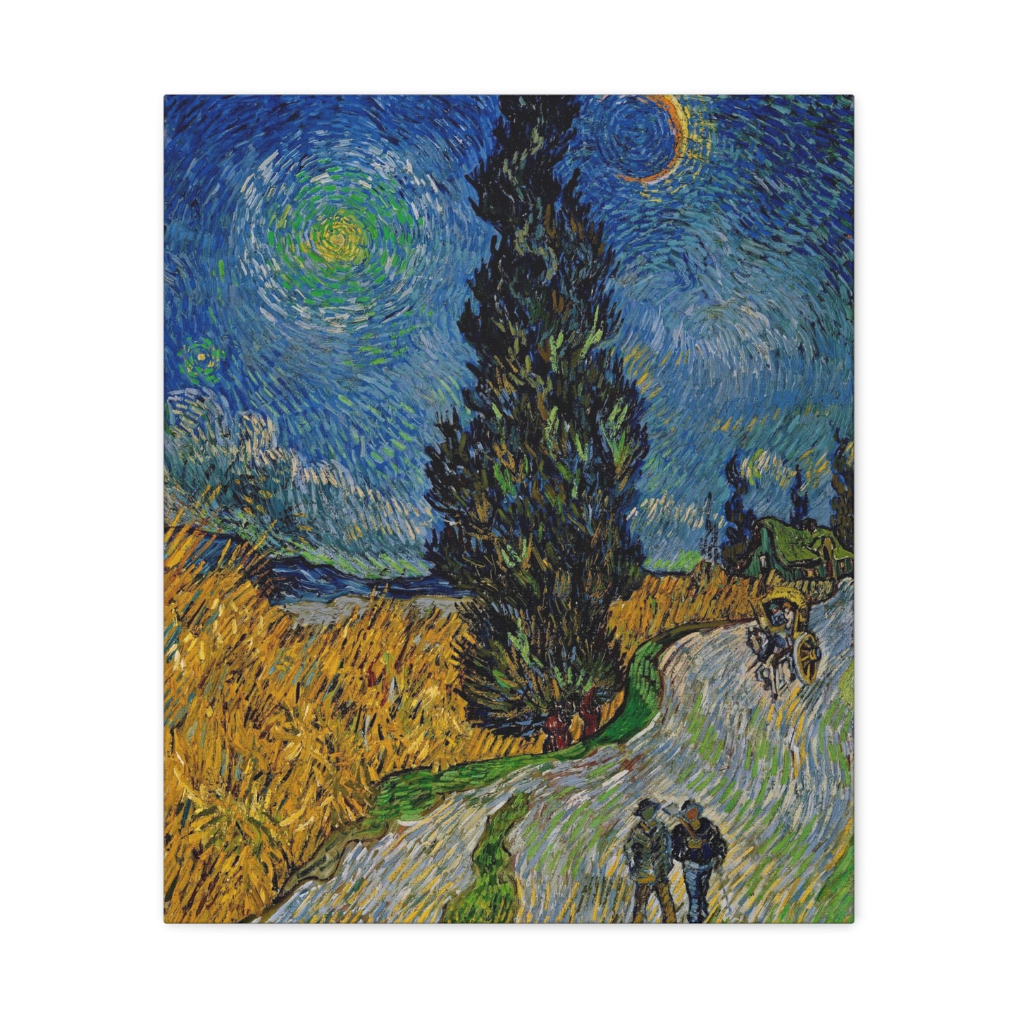 Road with Cypress and Star By Vincent van Gogh