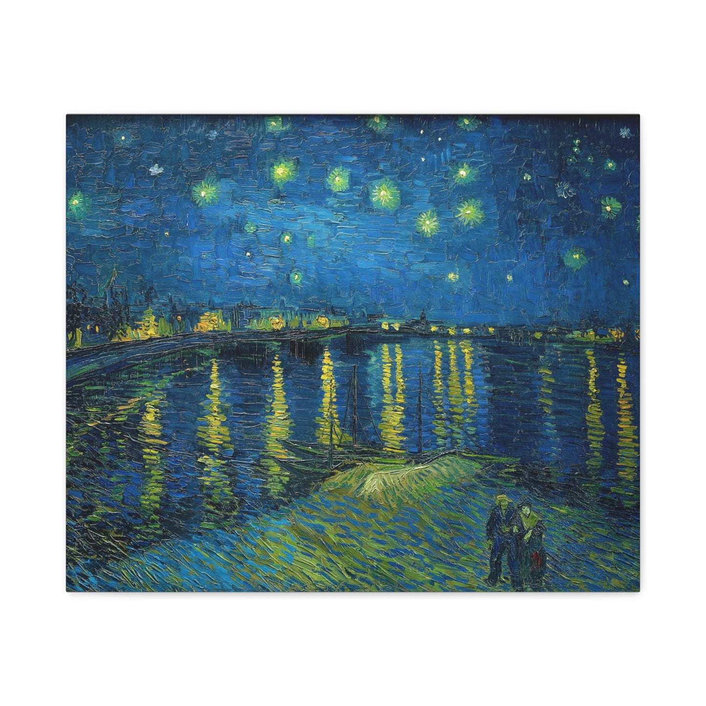 Starry Night over the Rhône By Vincent van Gogh