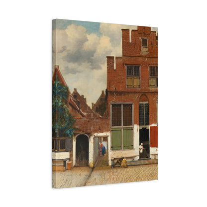 The Little Street By Johannes Vermeer